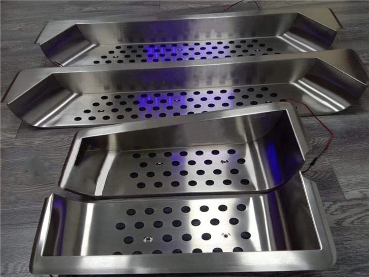 밴 자동차 인테리어 웰컴 페달