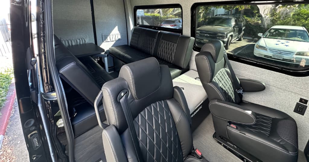 van seat