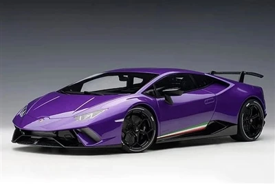 Lamborghini Huracan Performante 수정된 파란색-보라색 휠