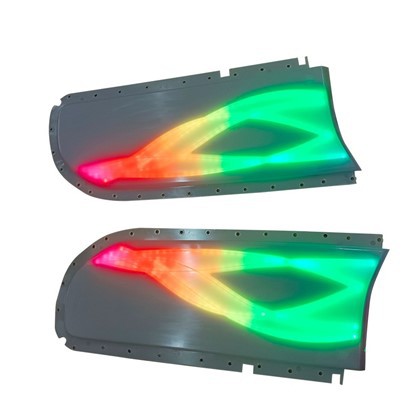 메르세데스 벤츠 주변 조명